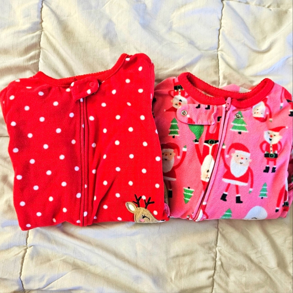 Toddler girl Christmas pajamas